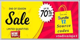 Mega Bundle – 12 source codes worth $640 USD-nulled by daddy cod