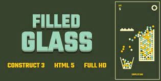 Filled Glass - HTML5 Game (Construct3)-nulled by daddy cod