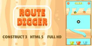 Route Digger - HTML5 Game (Construct3)-nulled by daddy cod