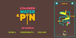 Colored Water & Pin - HTML5 Game (Construct3)-nulled by daddy cod