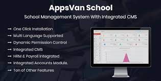 AppsVan School - School Management System With Integrated CMS-nulled by daddy cod