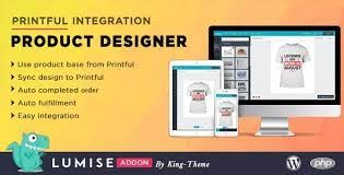 Printful Integration - Addon for Lumise Product Designer-nulled by daddy cod