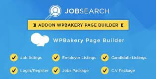 Wp JobSearch Plugin Short-codes Addon For Wp Bakery Page Builder Plugin