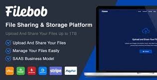 Filebob - File Sharing And Storage Platform (SAAS Ready) - nulled by daddycod