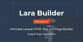 LaraBuilder - Laravel Drag&Drop SaaS HTML site builder