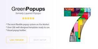 Popup Plugin for WordPress - Green Popups (formerly Layered Popups)