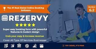 Rezervy - Online bookings system for cleaning, maids, plumber, maintenance, repair, salon services
