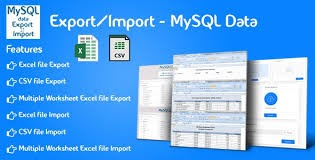 Export/Import - MySQL Data