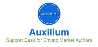 Auxilium : Support Desk for Freelancers, Small Business Owners & Envato Market Authors