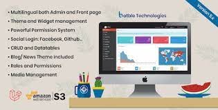 Botble - Laravel CMS, CRUD generator, Modular & Theme system, Role permissions, Multilingual blog