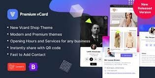 Premium vCard / Resume / CV / Portfolio / Digital Business Card-nulled by daddy cod